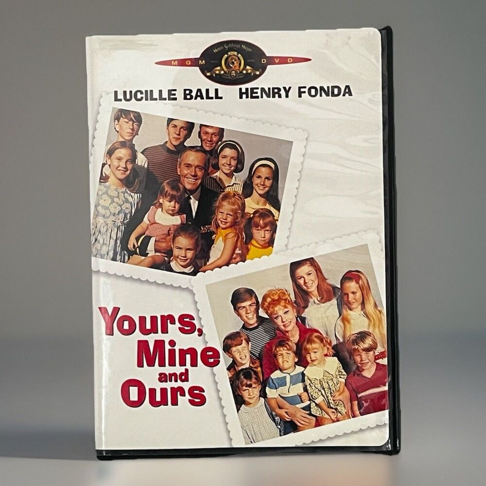 Yours, Mine and Ours (DVD, 1968) Lucille Ball And Henry Fonda